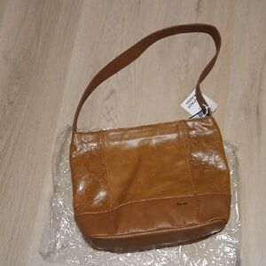 The Sak Tan Leather Shoulder Bag